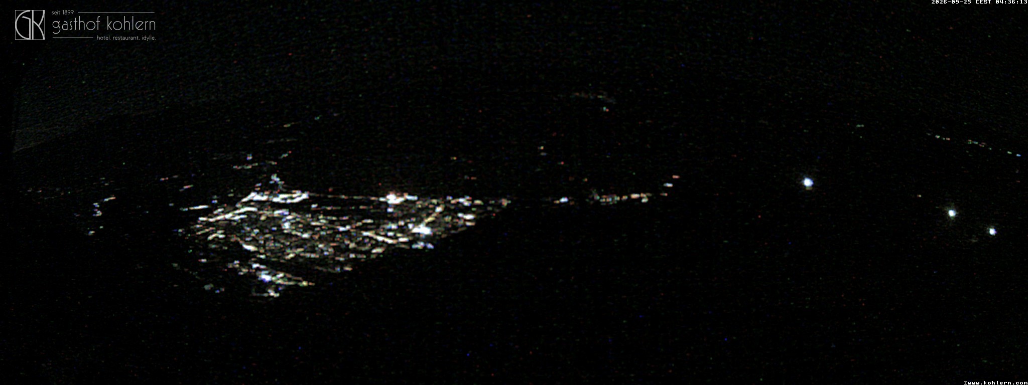 Archived image Webcam Bozen - Panoramic view Hotel Kohlern