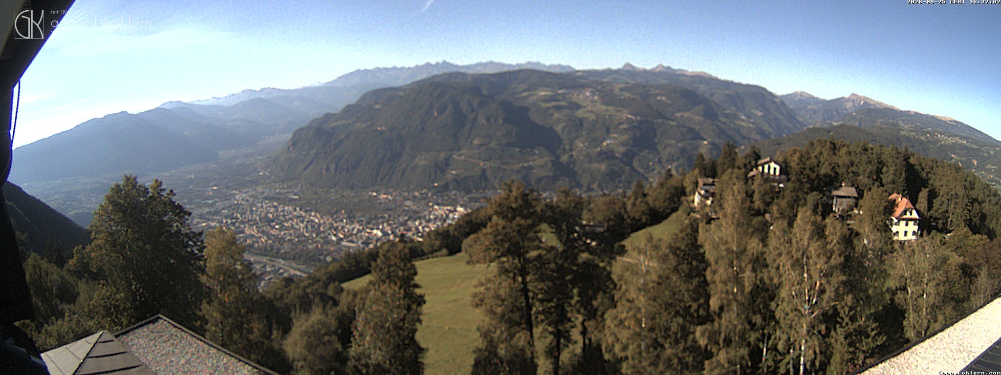 Archiv Foto Webcam Bozen - Gasthof Kohlern