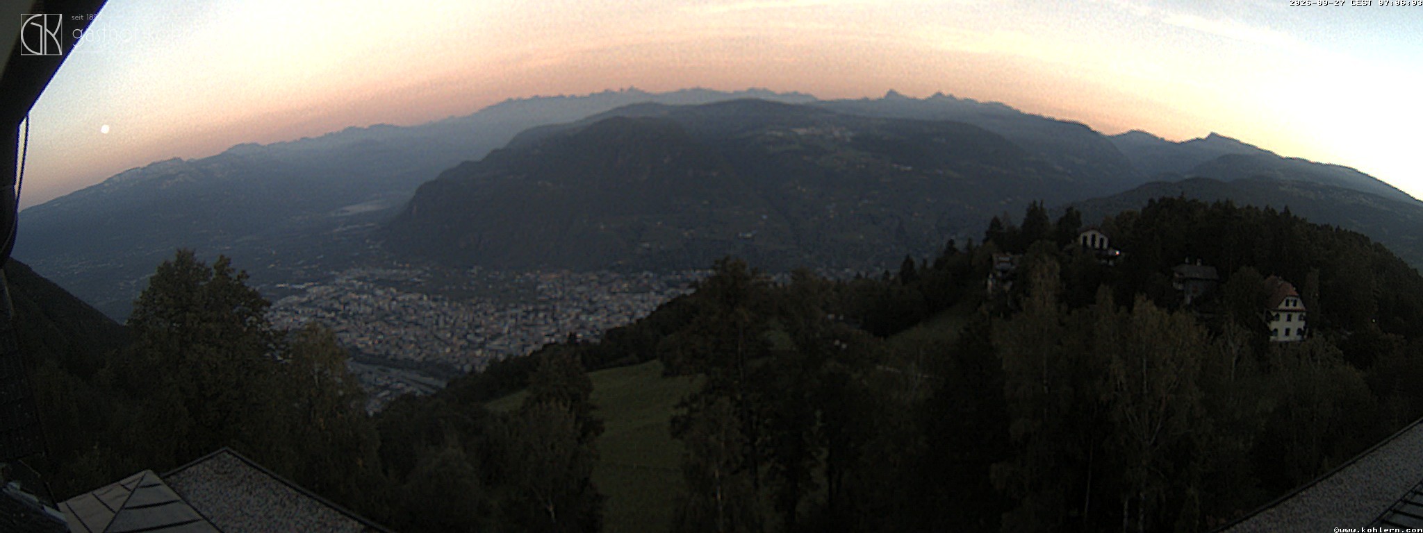 Archiv Foto Webcam Bozen - Gasthof Kohlern