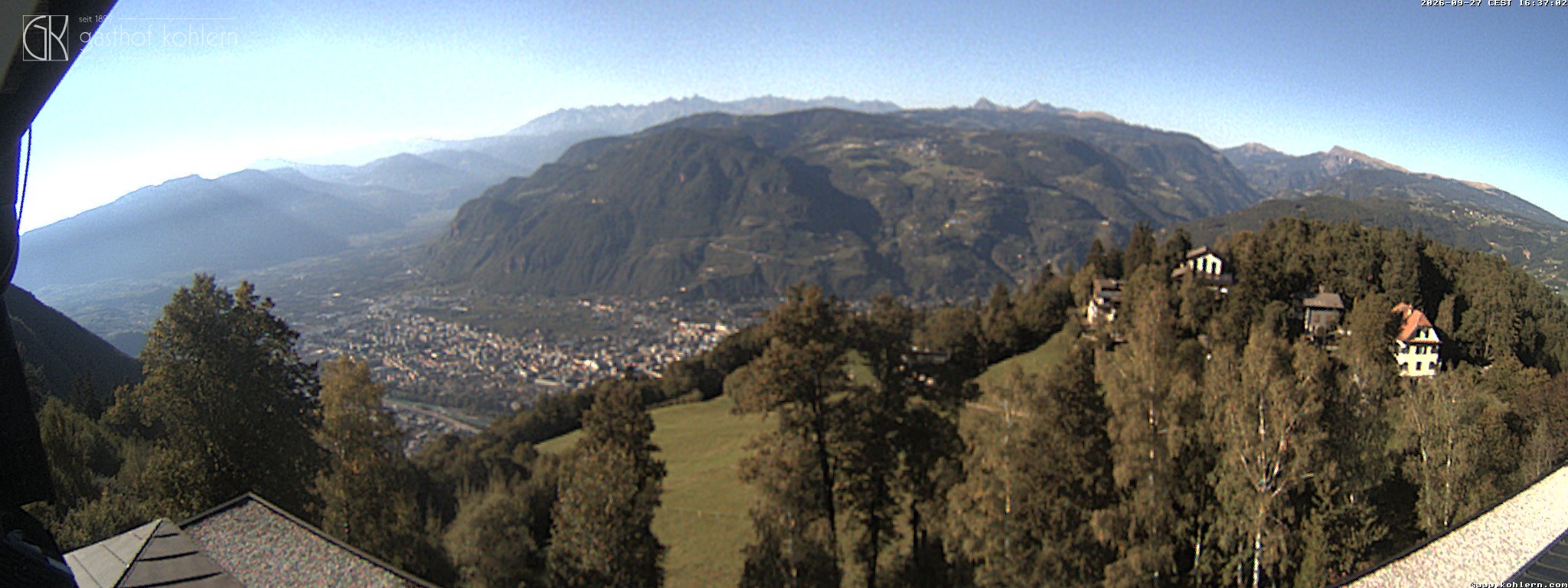 Archiv Foto Webcam Bozen - Gasthof Kohlern