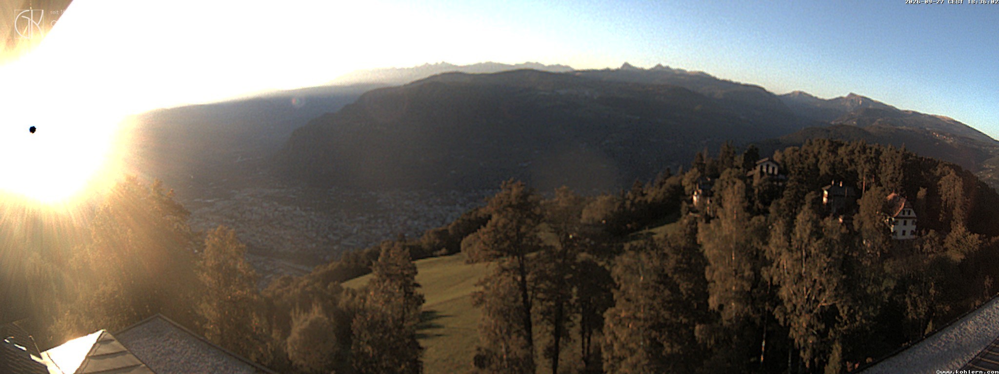 Archiv Foto Webcam Bozen - Gasthof Kohlern