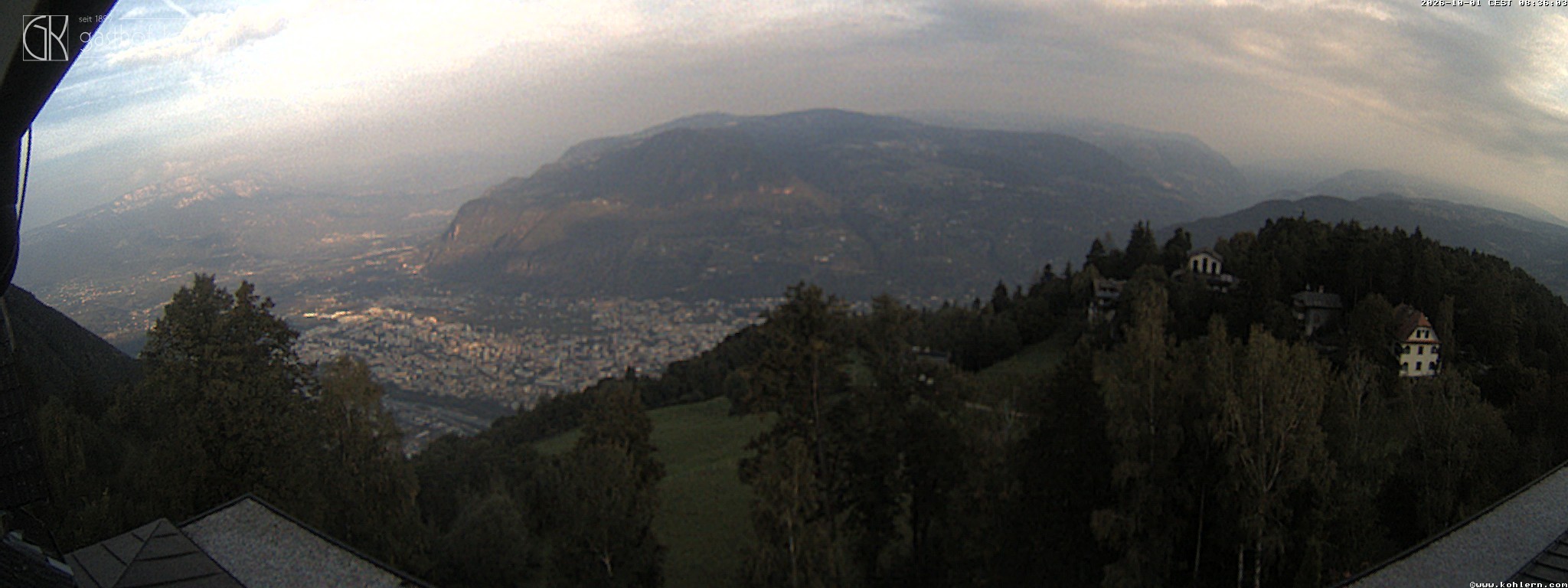 Archiv Foto Webcam Bozen - Gasthof Kohlern