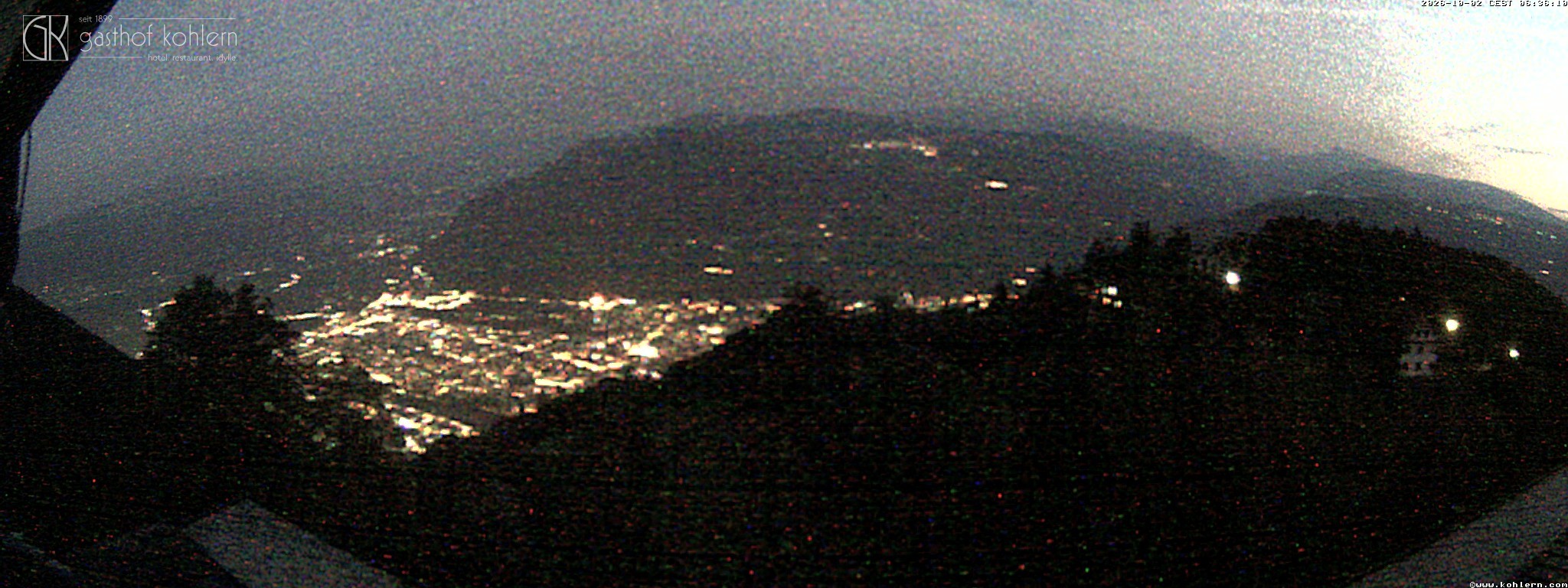 Archiv Foto Webcam Bozen - Gasthof Kohlern