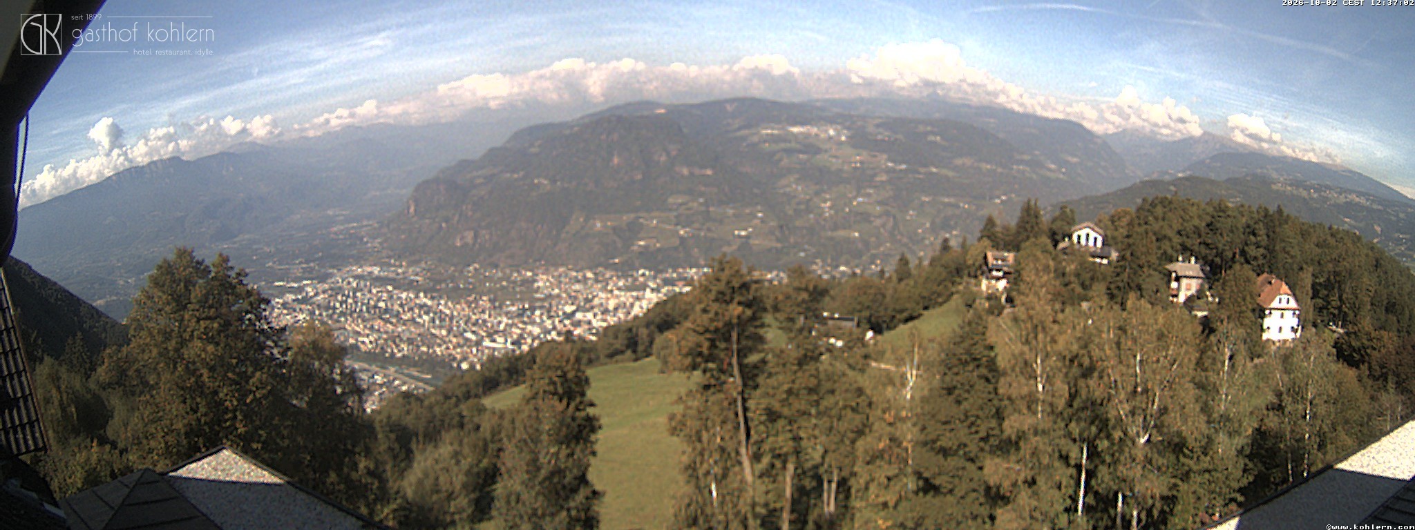 Archiv Foto Webcam Bozen - Gasthof Kohlern