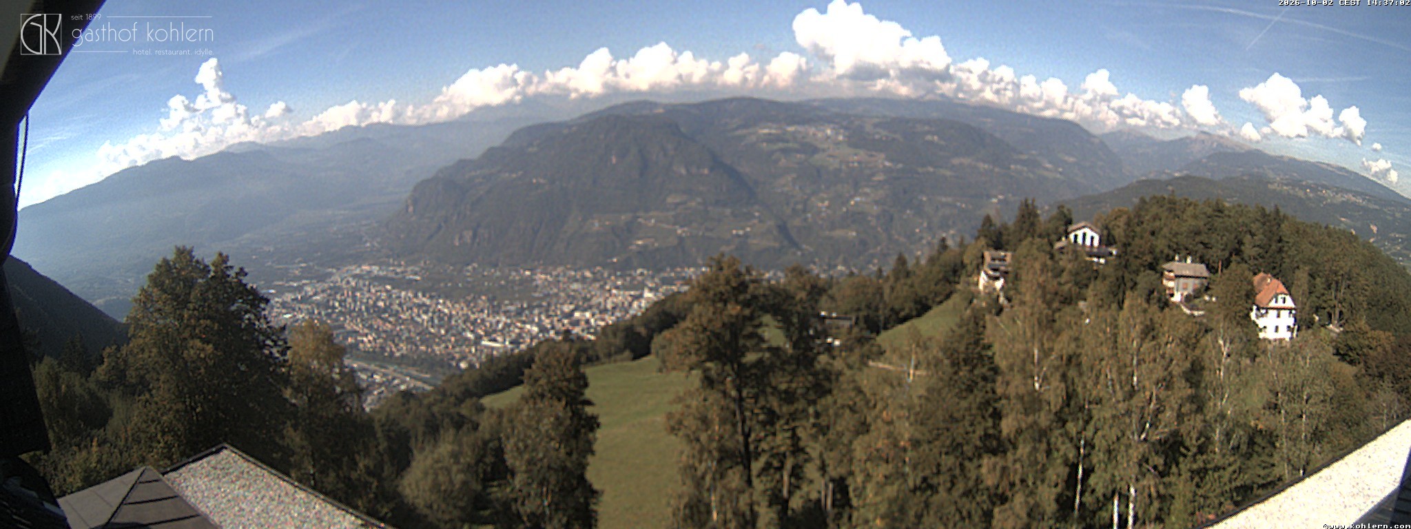 Archiv Foto Webcam Bozen - Gasthof Kohlern