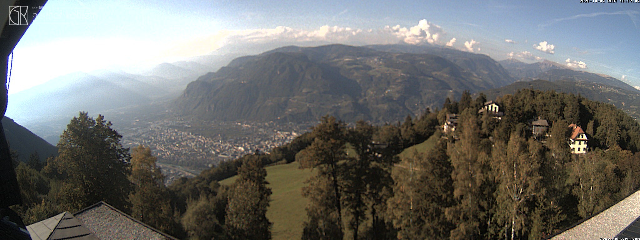 Archiv Foto Webcam Bozen - Gasthof Kohlern