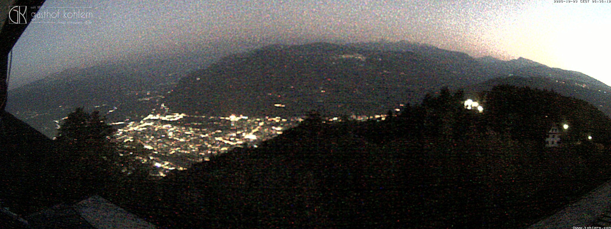 Archiv Foto Webcam Bozen - Gasthof Kohlern