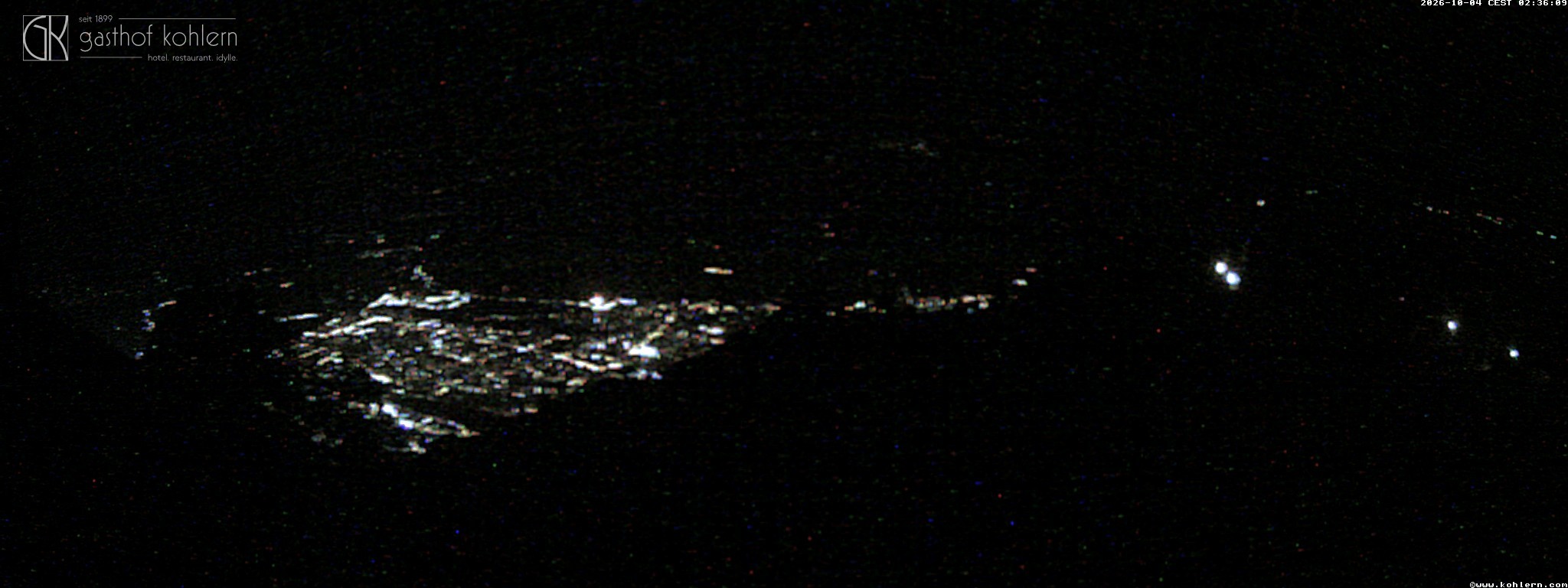 Archived image Webcam Bozen - Panoramic view Hotel Kohlern