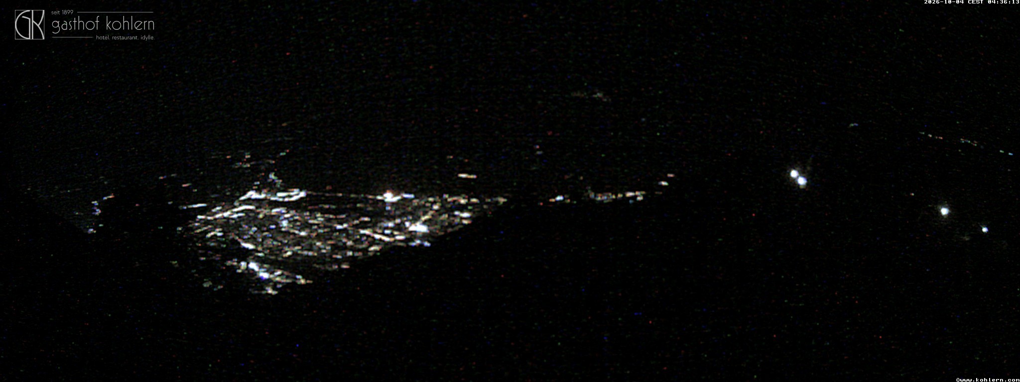 Archived image Webcam Bozen - Panoramic view Hotel Kohlern