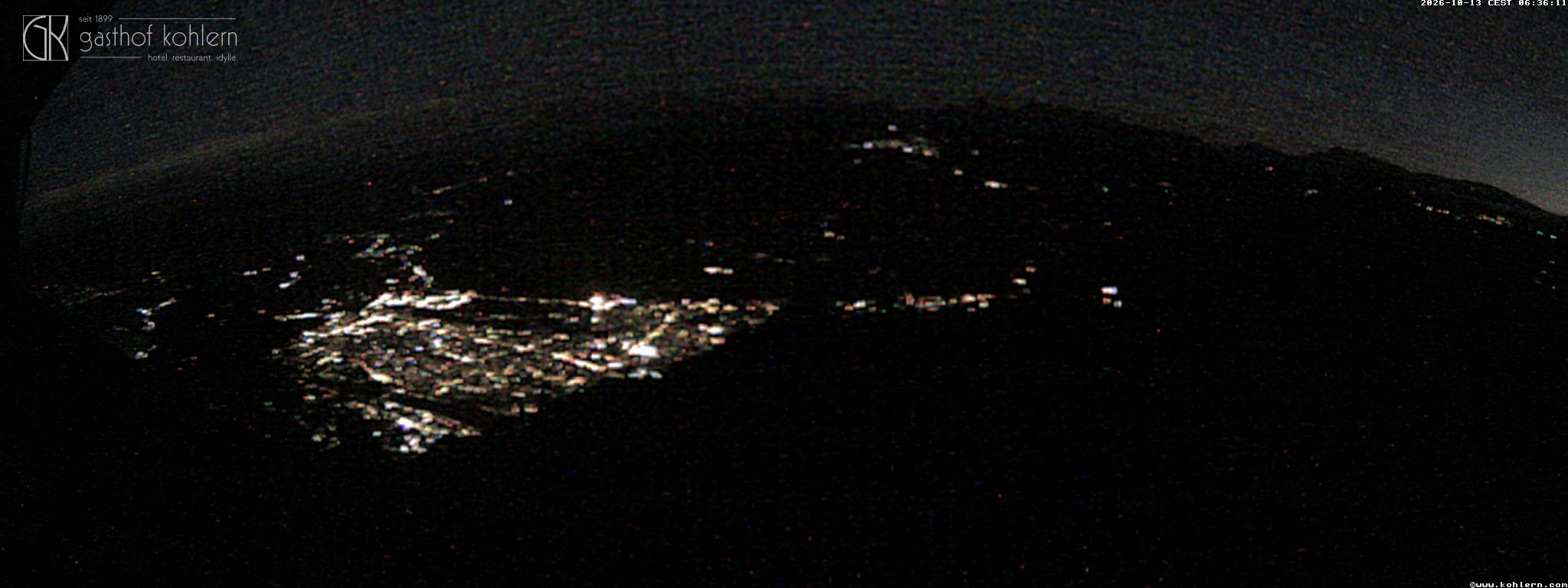Archived image Webcam Bozen - Panoramic view Hotel Kohlern