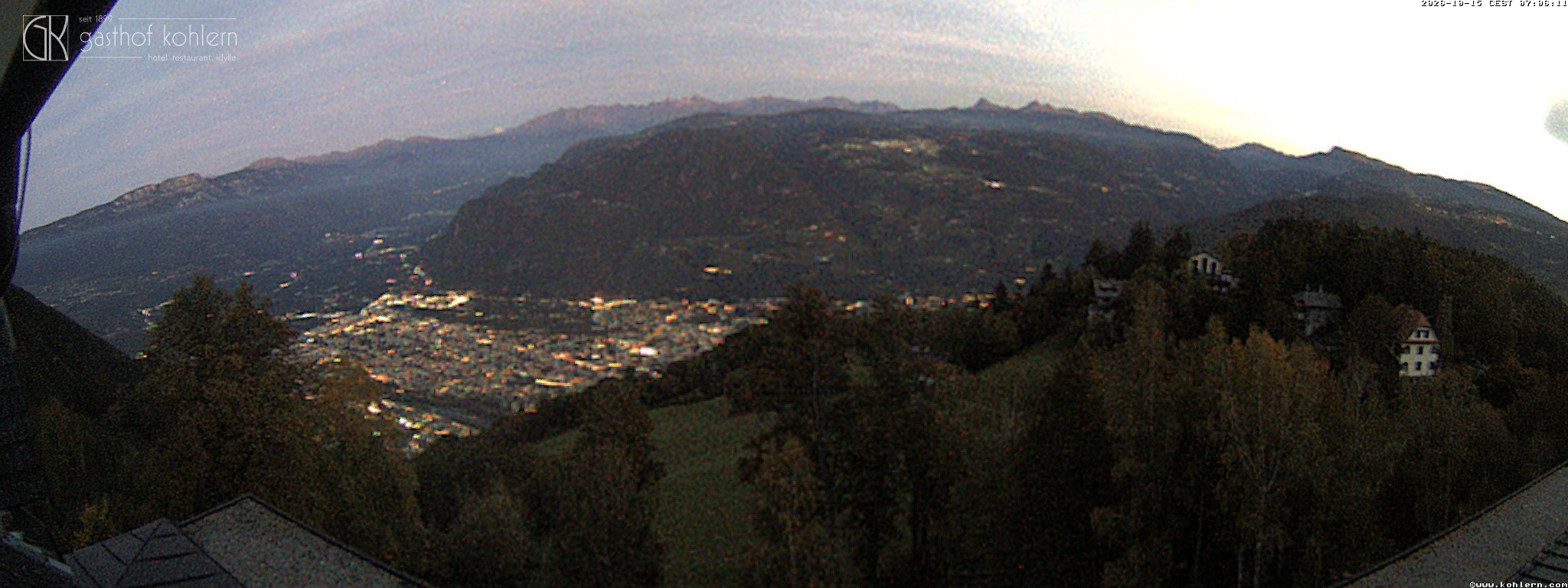 Archiv Foto Webcam Bozen - Gasthof Kohlern