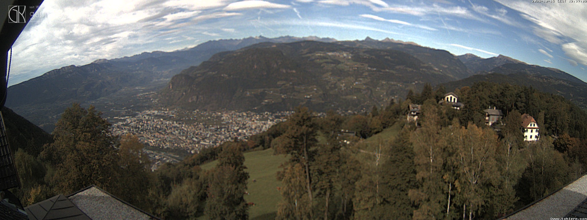 Archiv Foto Webcam Bozen - Gasthof Kohlern