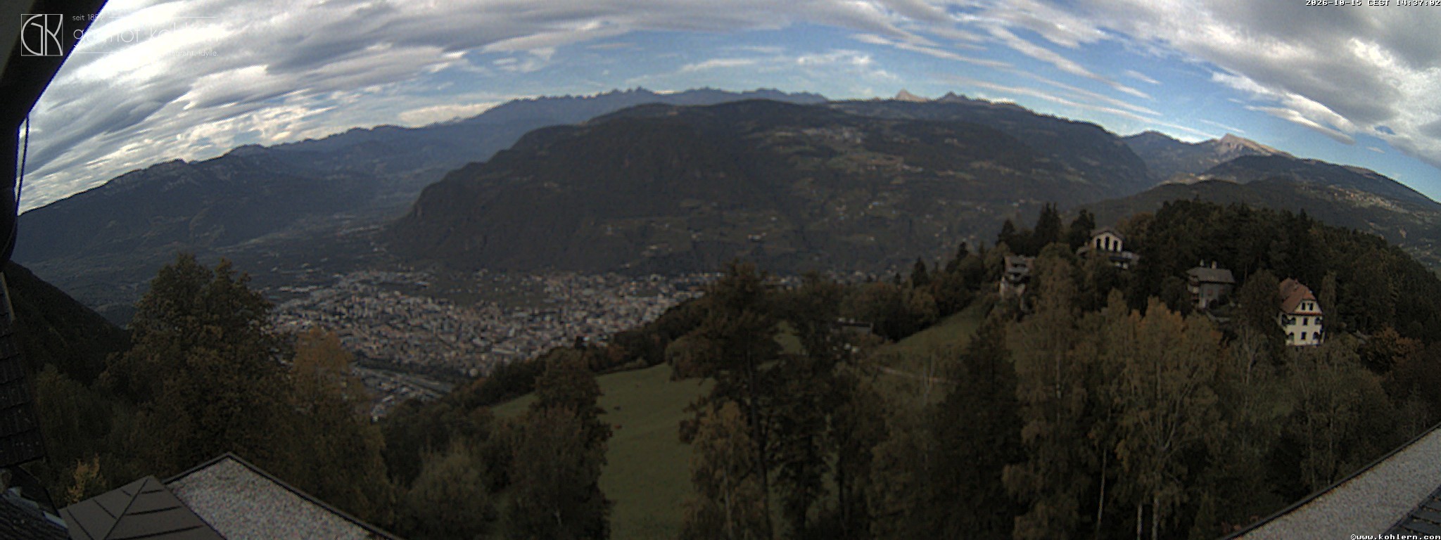 Archiv Foto Webcam Bozen - Gasthof Kohlern