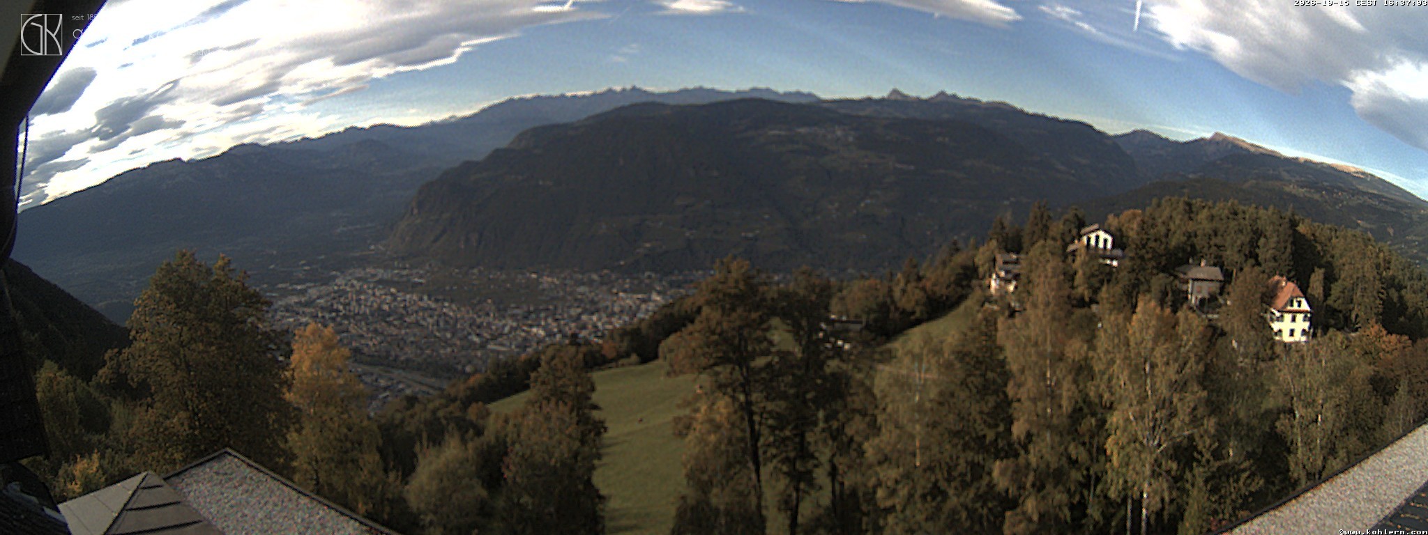 Archiv Foto Webcam Bozen - Gasthof Kohlern