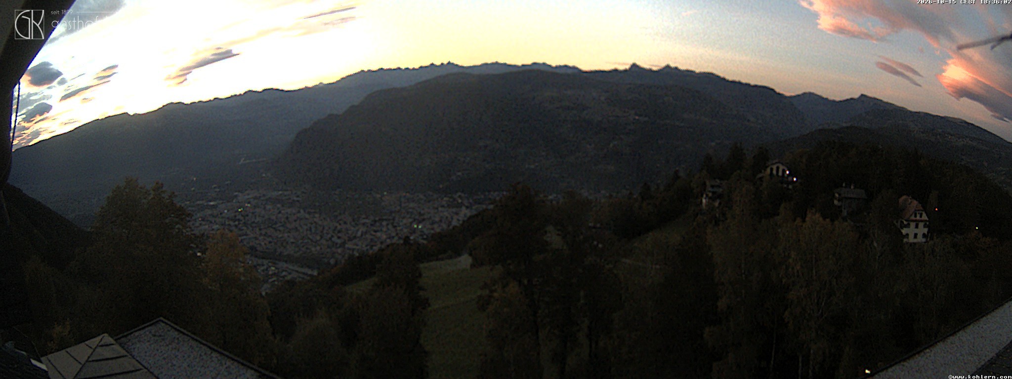 Archiv Foto Webcam Bozen - Gasthof Kohlern