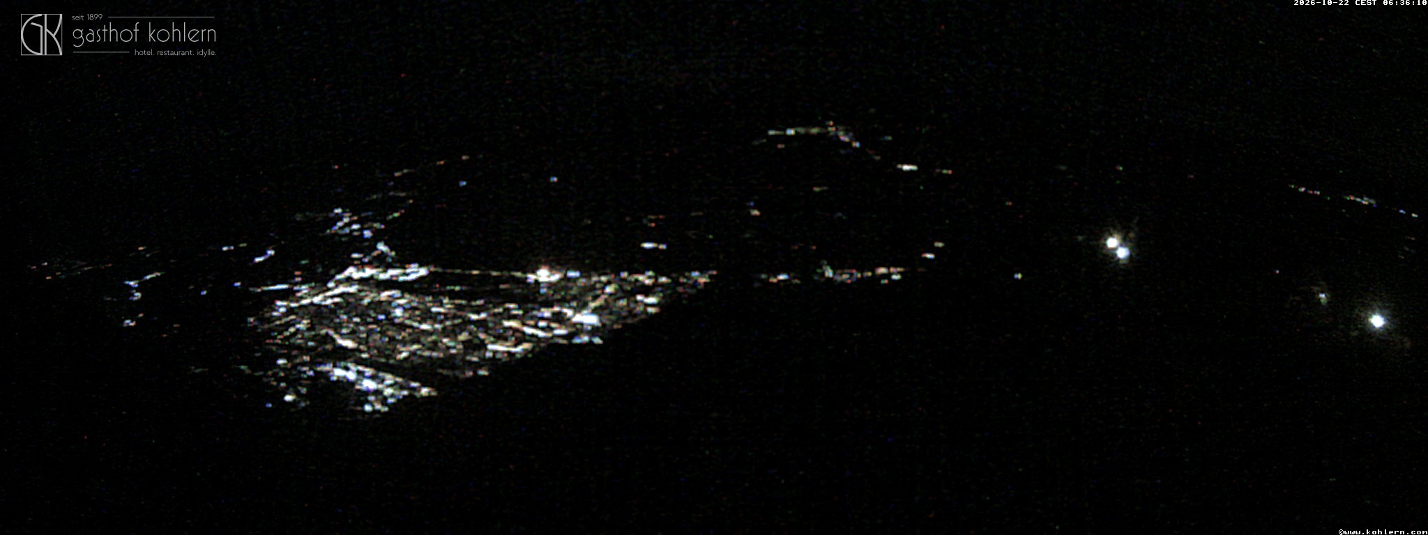 Archived image Webcam Bozen - Panoramic view Hotel Kohlern