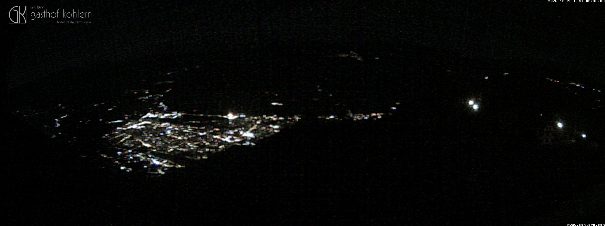 Archived image Webcam Bozen - Panoramic view Hotel Kohlern