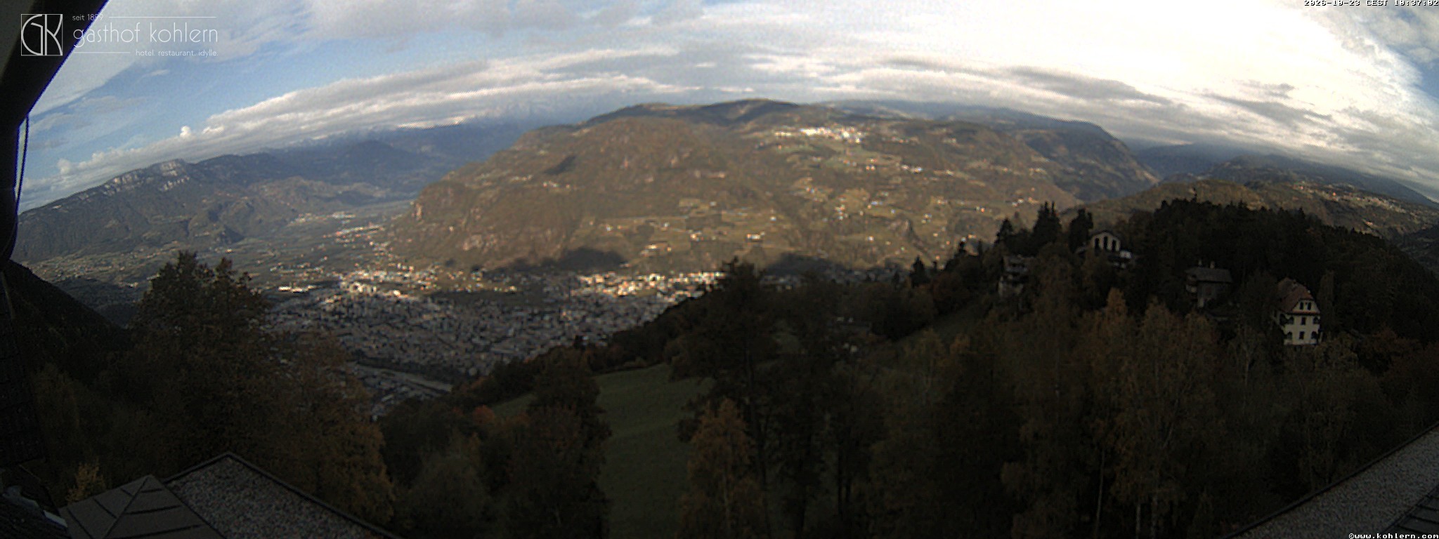 Archiv Foto Webcam Bozen - Gasthof Kohlern