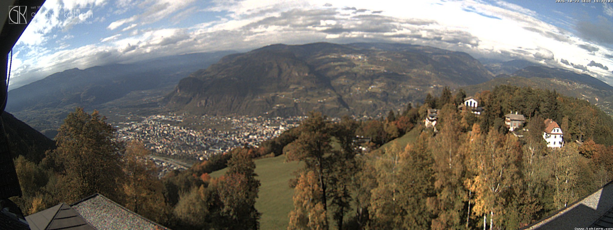Archiv Foto Webcam Bozen - Gasthof Kohlern