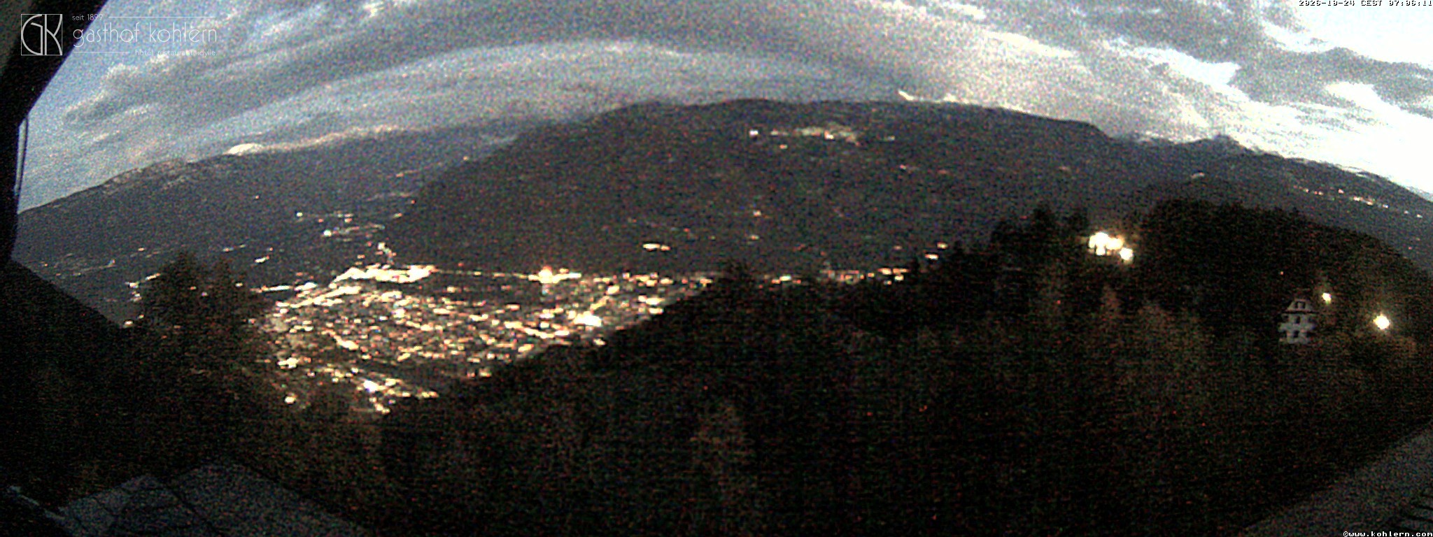 Archiv Foto Webcam Bozen - Gasthof Kohlern