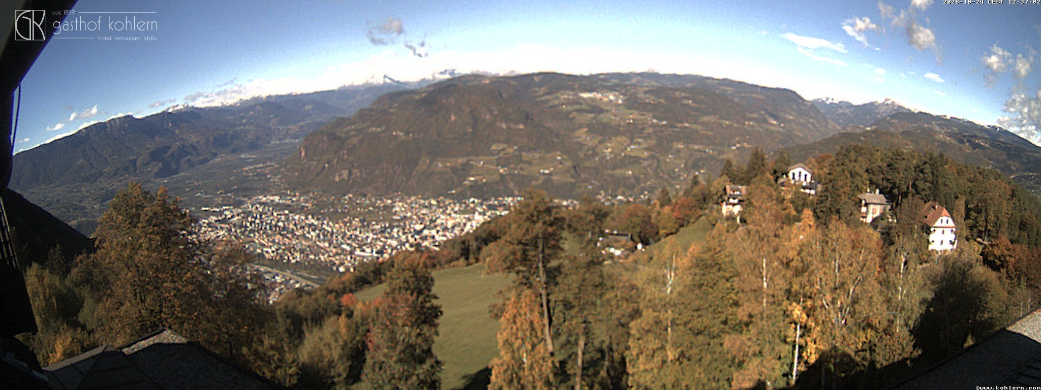 Archiv Foto Webcam Bozen - Gasthof Kohlern