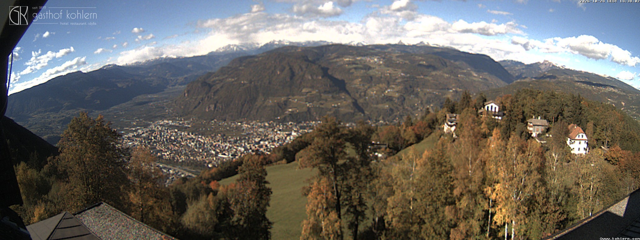 Archiv Foto Webcam Bozen - Gasthof Kohlern