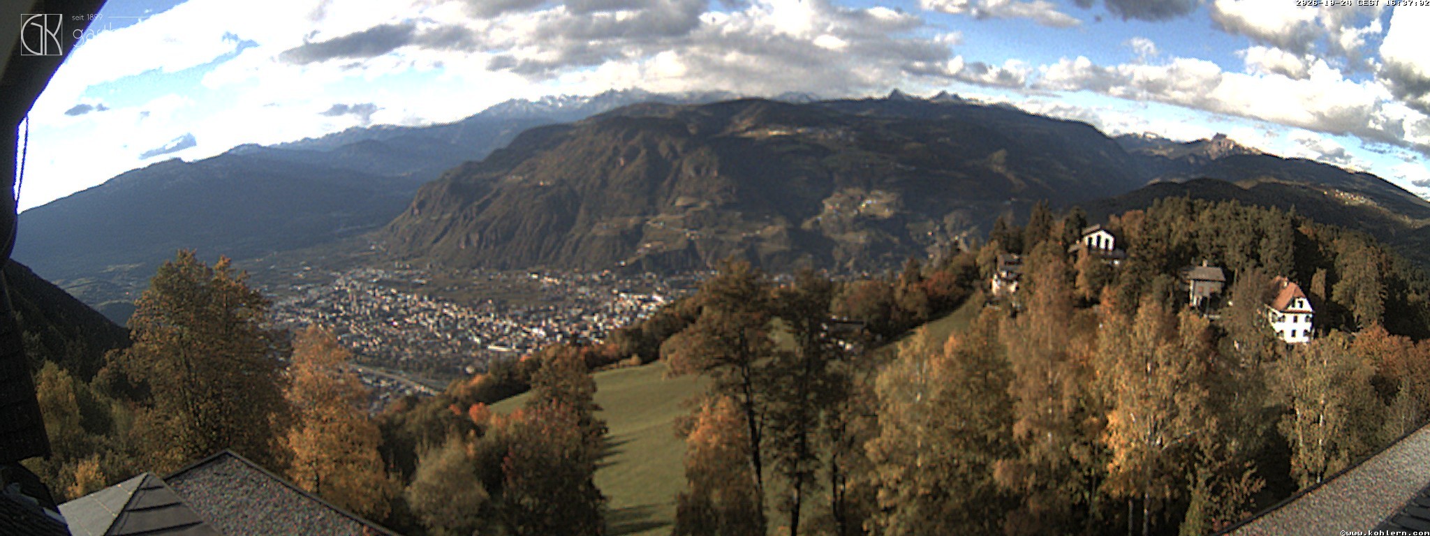 Archiv Foto Webcam Bozen - Gasthof Kohlern