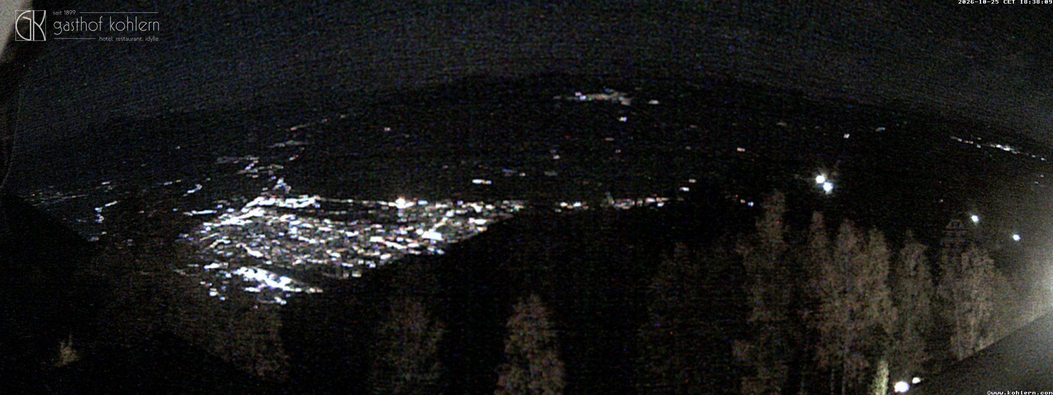 Archived image Webcam Bozen - Panoramic view Hotel Kohlern
