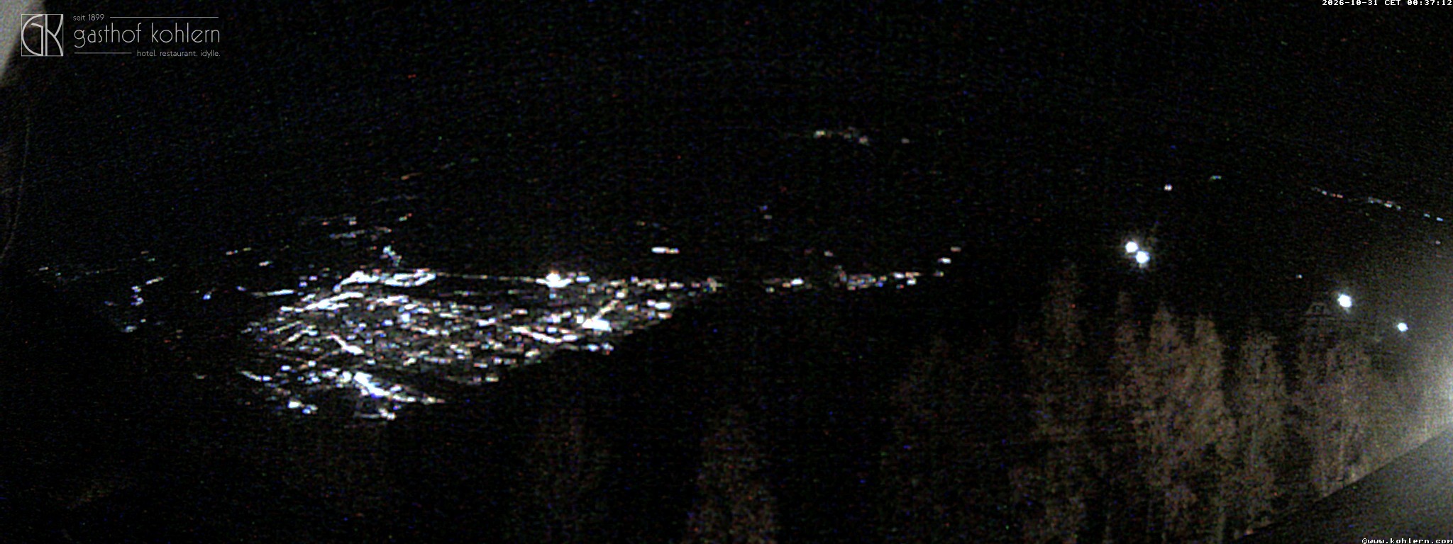 Archived image Webcam Bozen - Panoramic view Hotel Kohlern