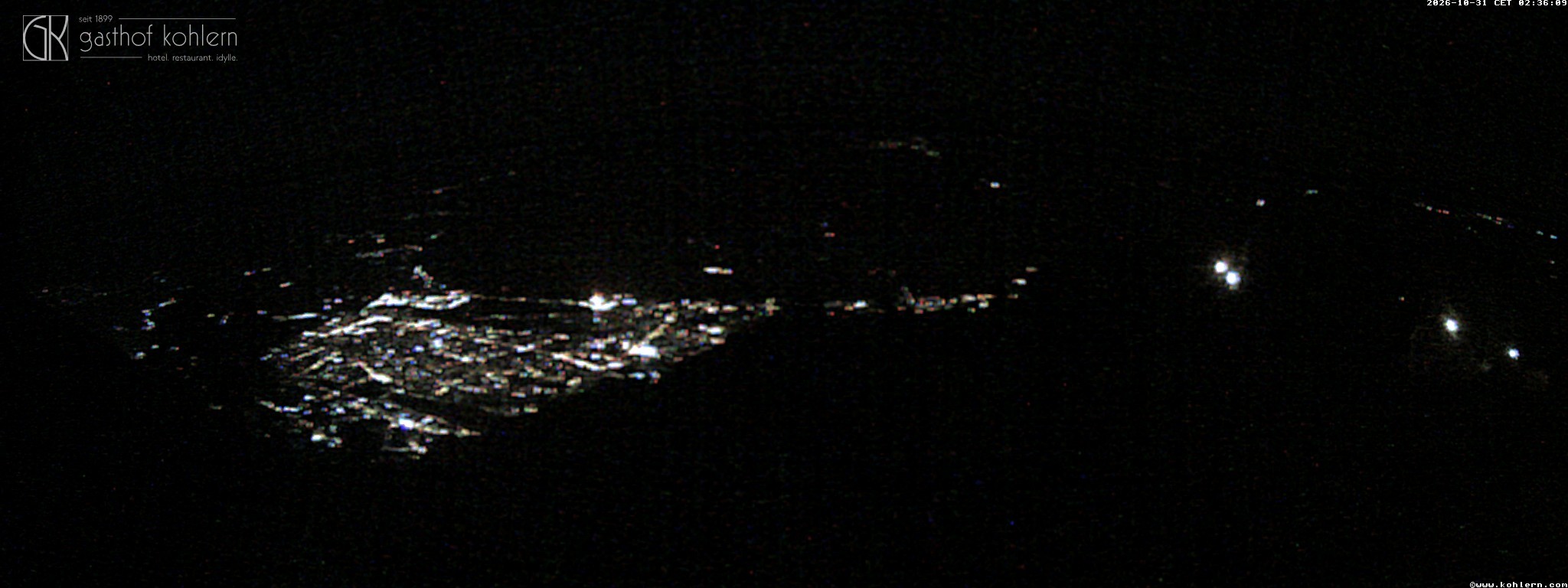 Archived image Webcam Bozen - Panoramic view Hotel Kohlern