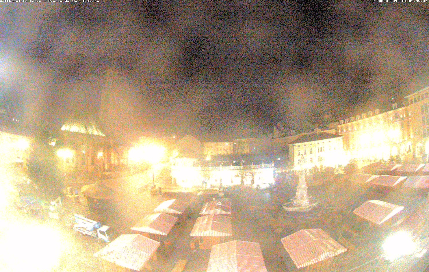 Archiv Foto Webcam Waltherplatz Bozen