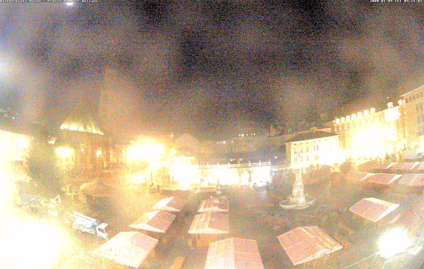 Archiv Foto Webcam Waltherplatz Bozen
