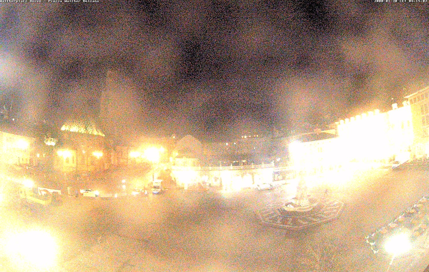 Archiv Foto Webcam Waltherplatz Bozen