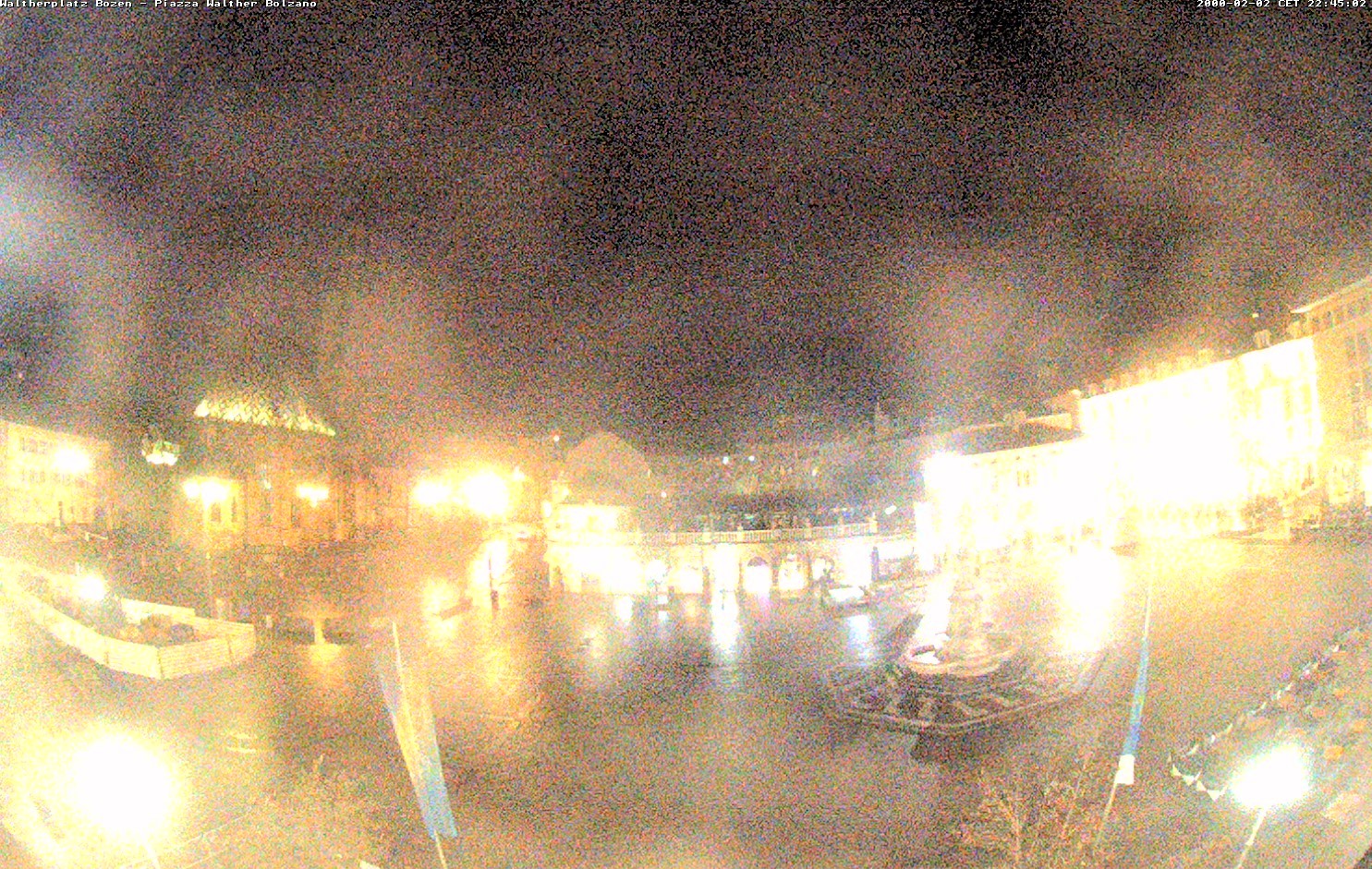 Archiv Foto Webcam Waltherplatz Bozen