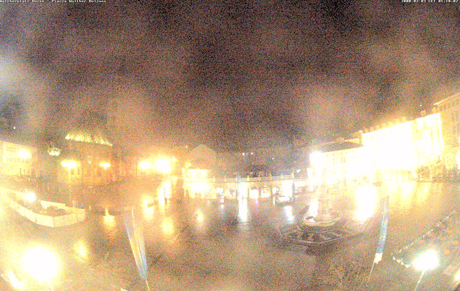 Archiv Foto Webcam Waltherplatz Bozen