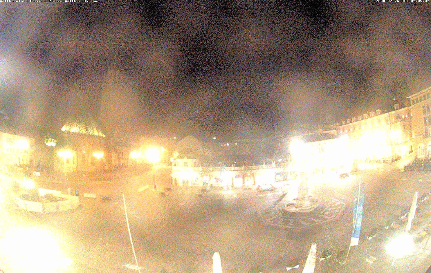 Archived image Bozen: Waltherplatz Webcam