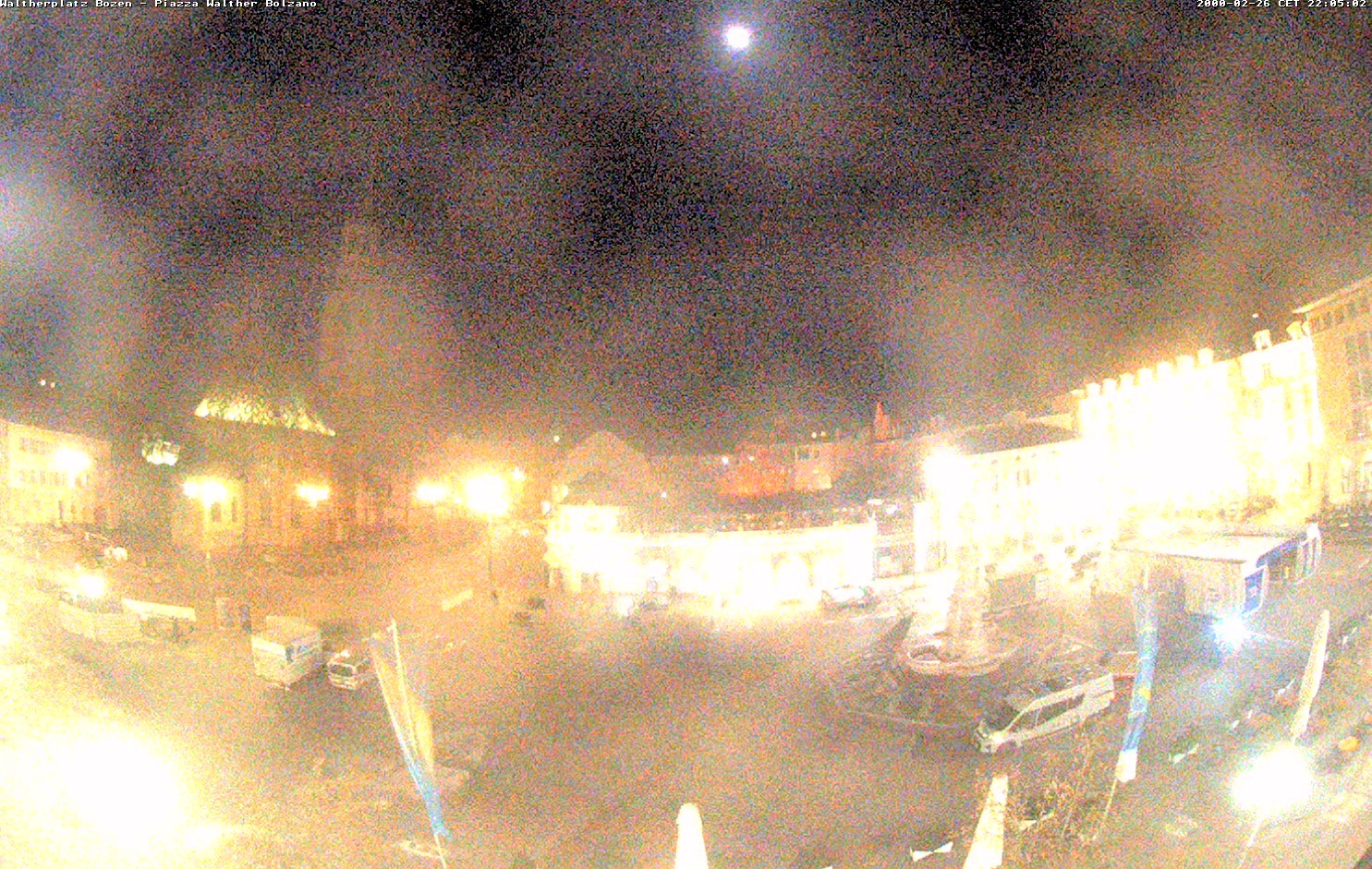 Archived image Bozen: Waltherplatz Webcam