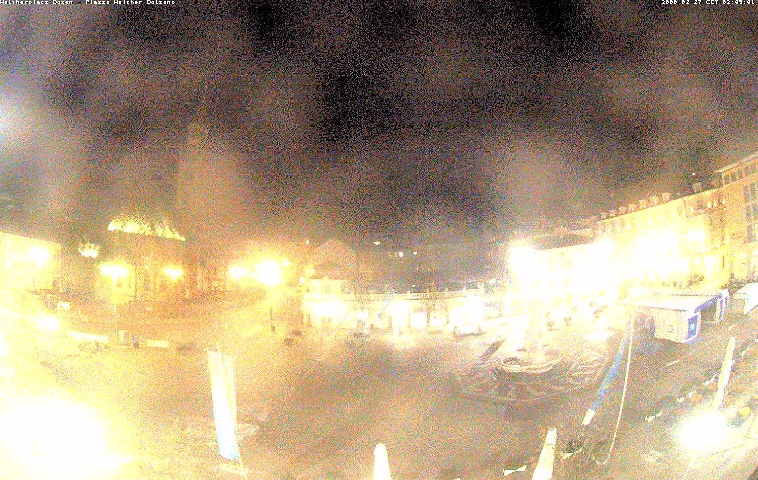 Archived image Bozen: Waltherplatz Webcam