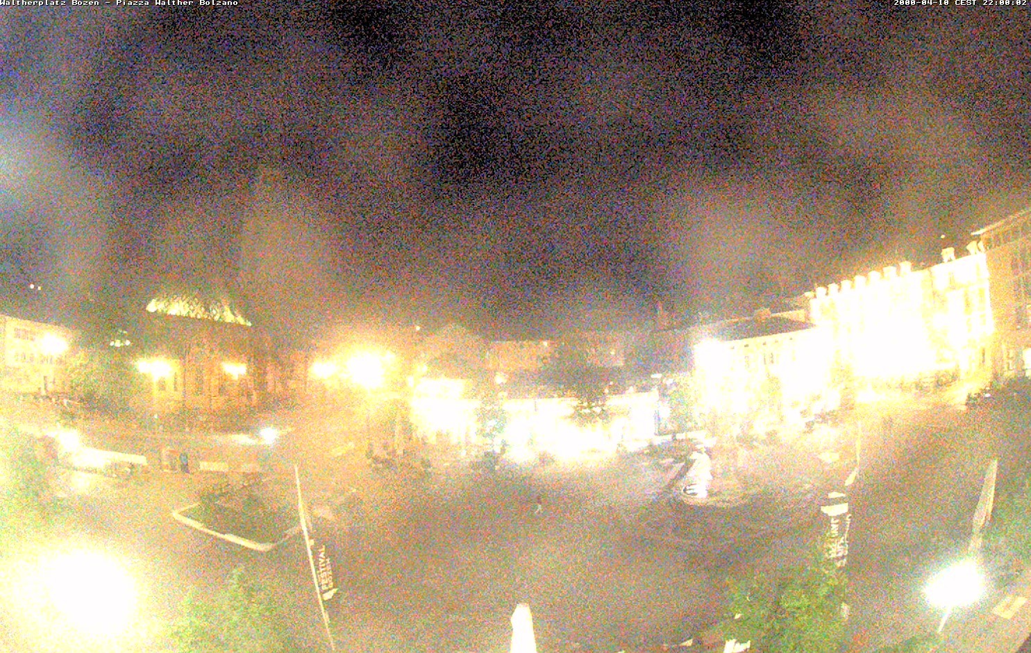 Archived image Bozen: Waltherplatz Webcam