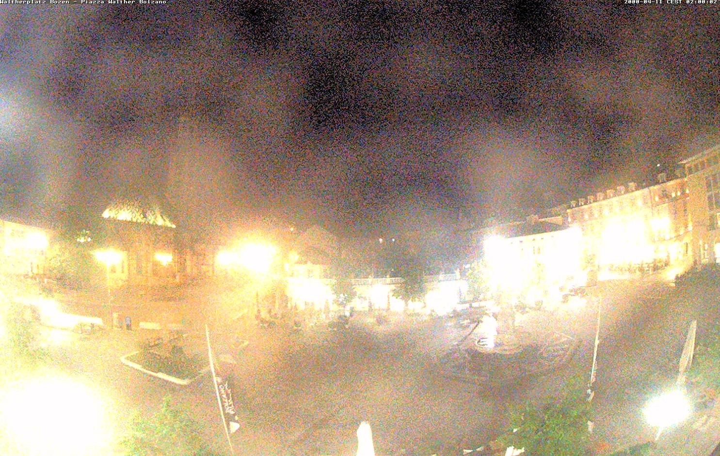 Archived image Bozen: Waltherplatz Webcam