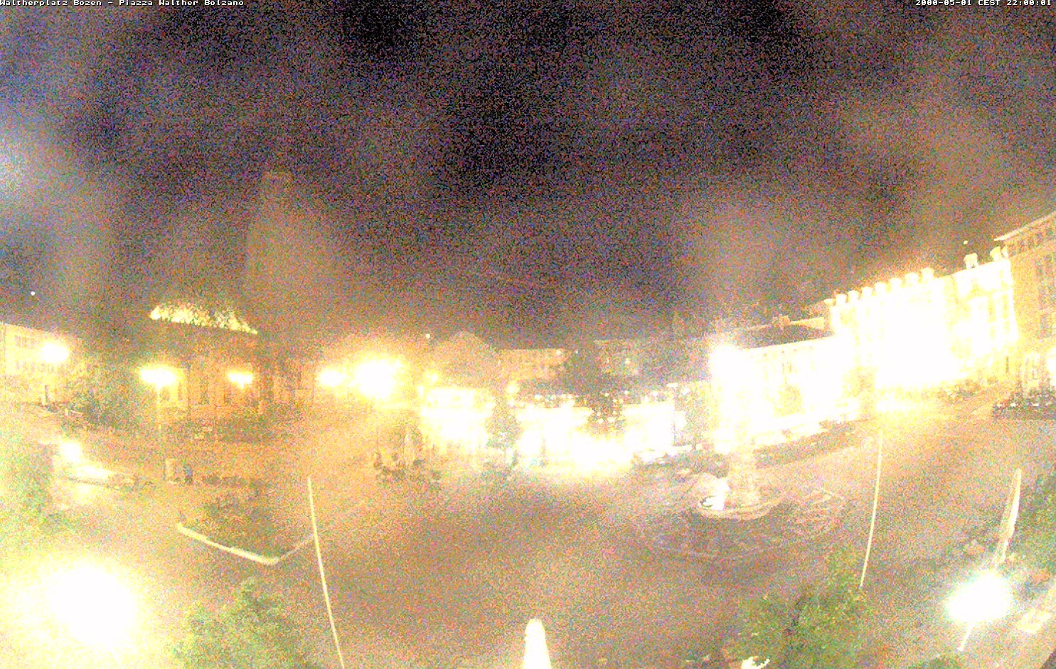 Archiv Foto Webcam Waltherplatz Bozen