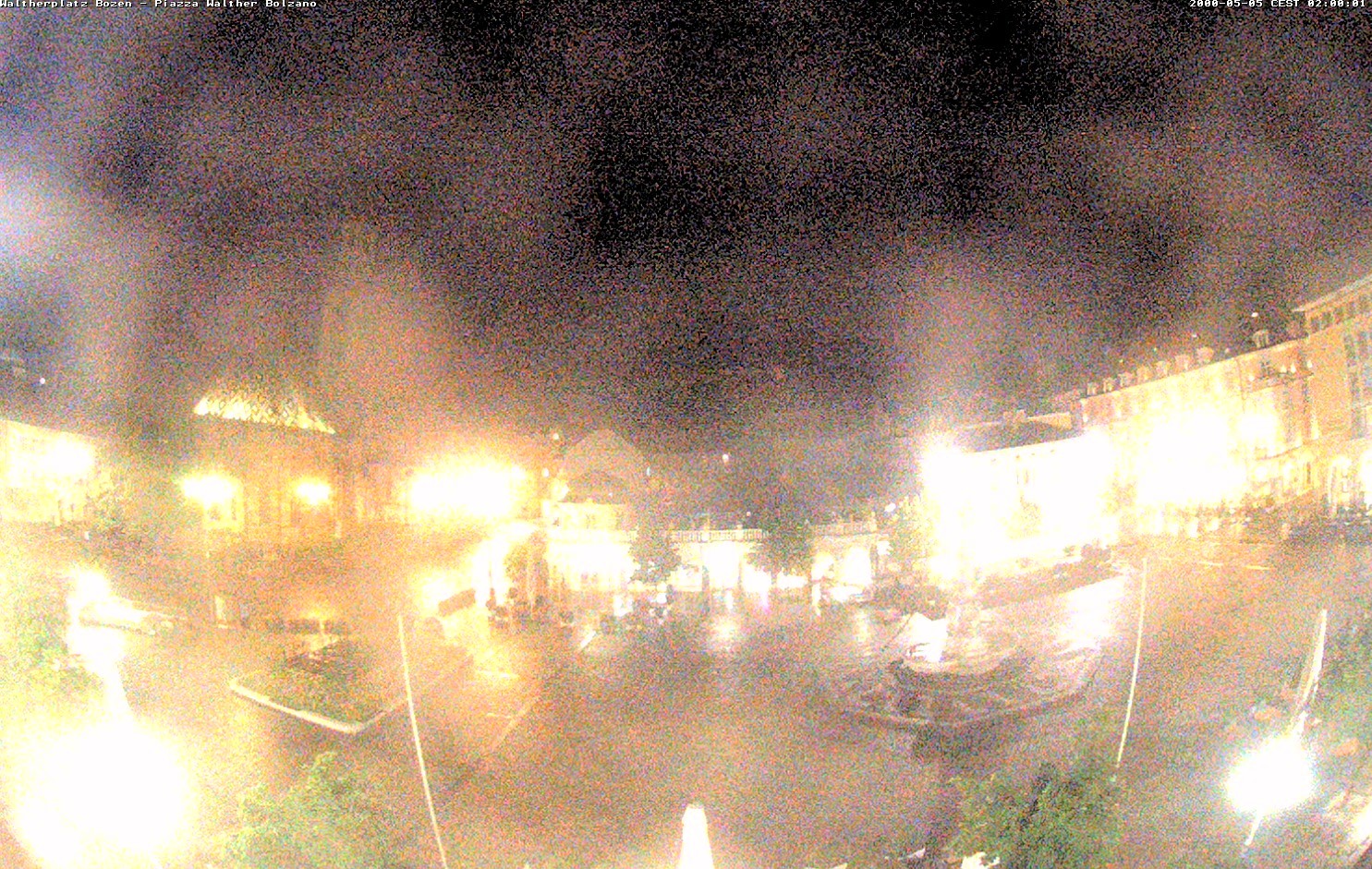 Archiv Foto Webcam Waltherplatz Bozen