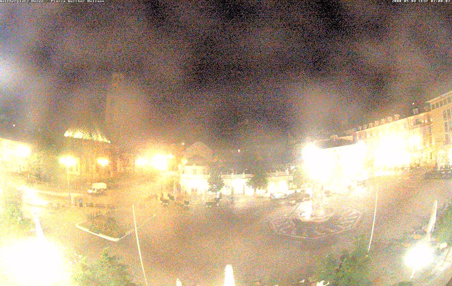 Archiv Foto Webcam Waltherplatz Bozen