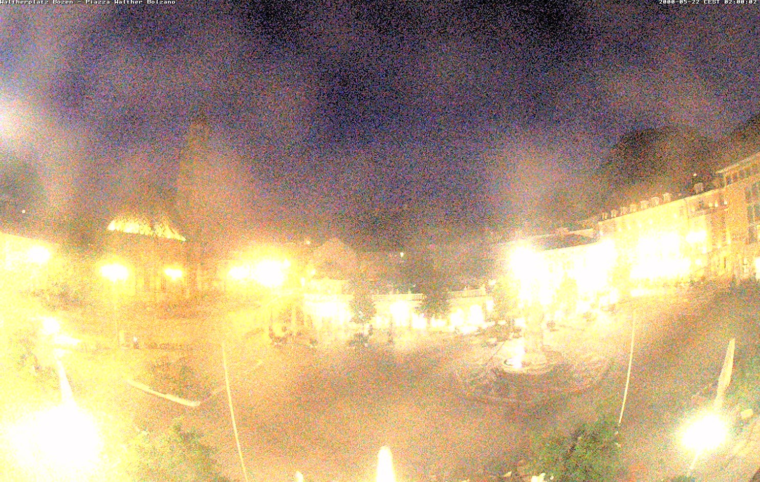 Archived image Bozen: Waltherplatz Webcam