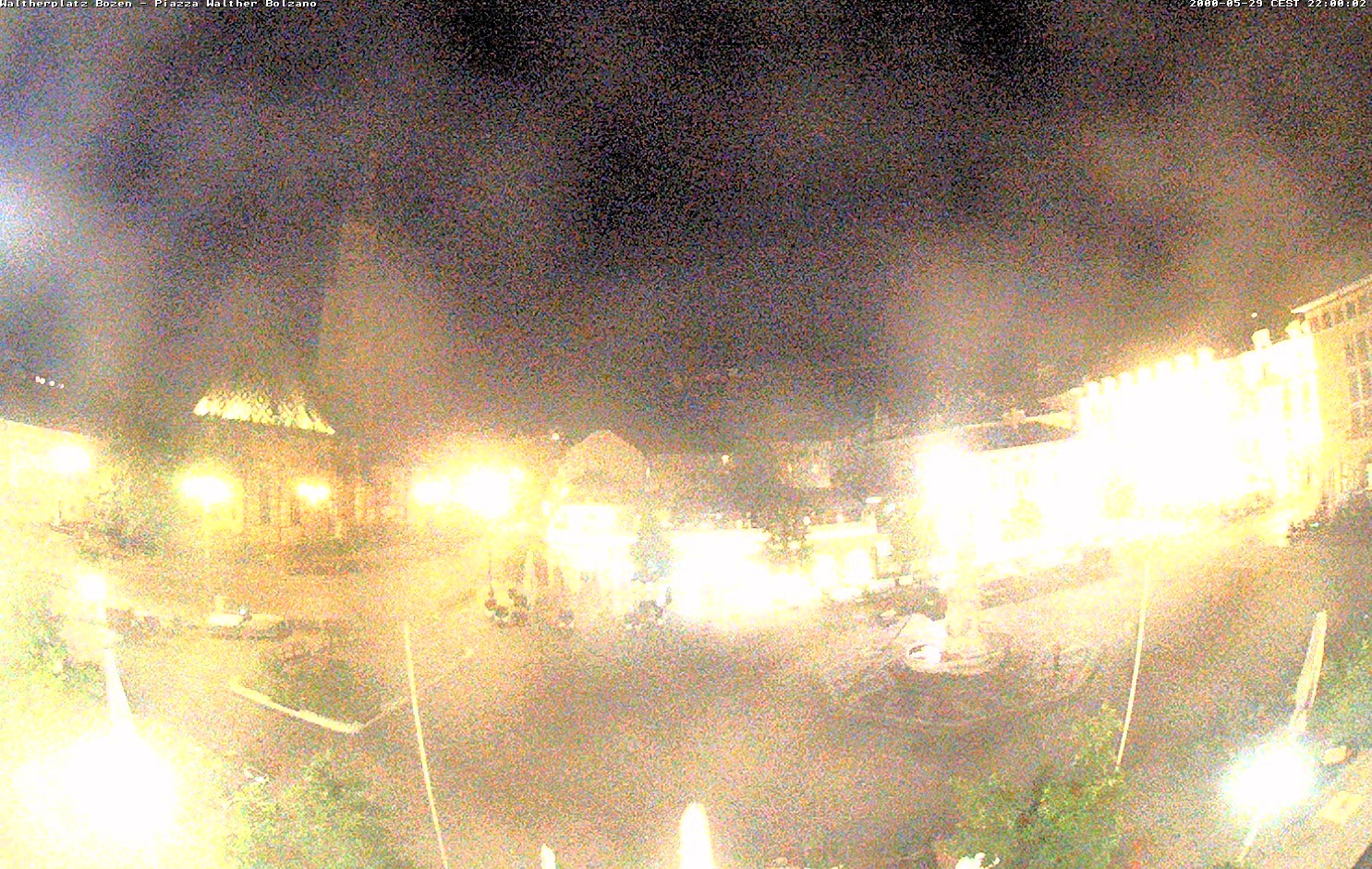 Archived image Bozen: Waltherplatz Webcam
