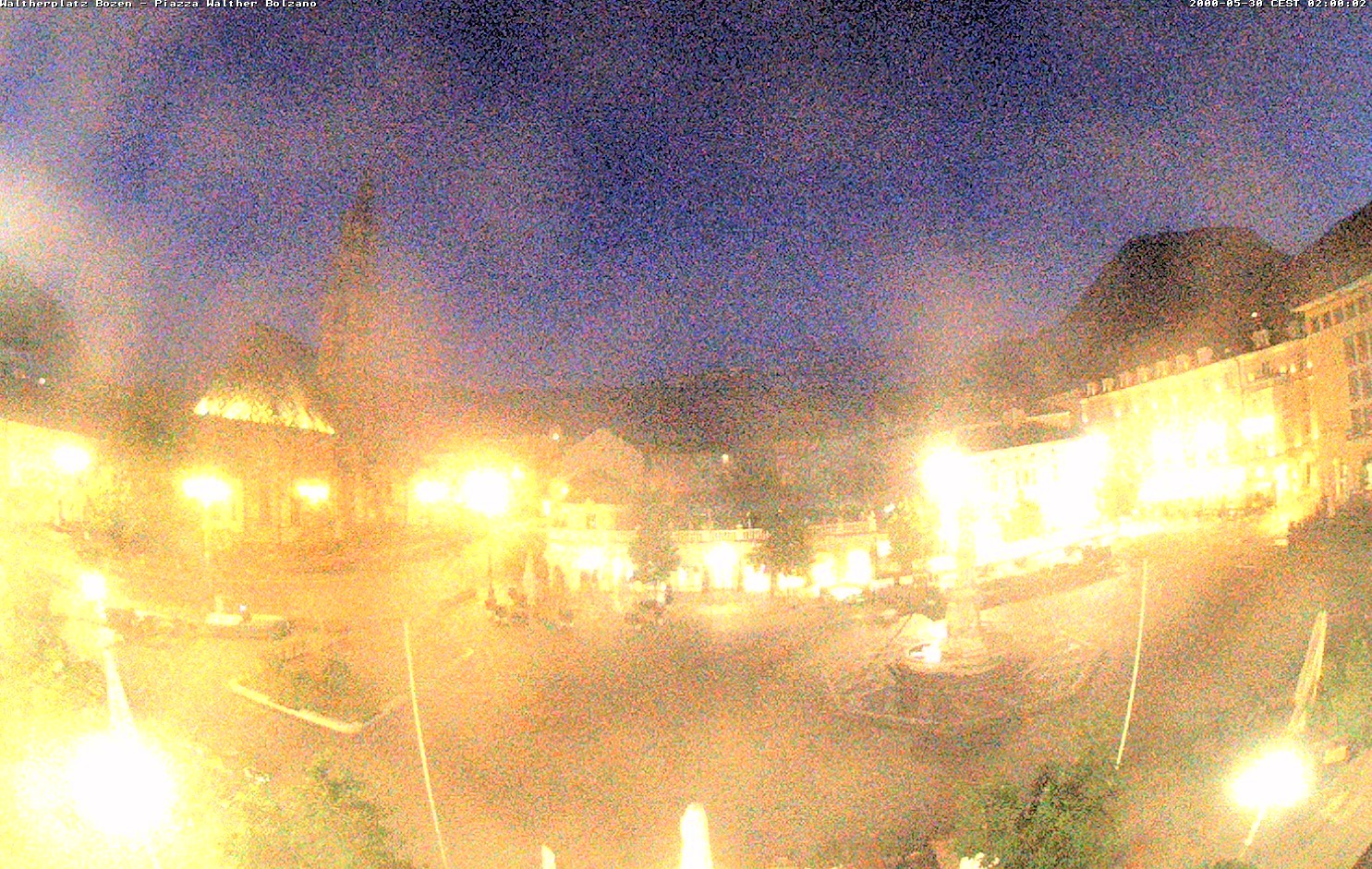 Archived image Bozen: Waltherplatz Webcam