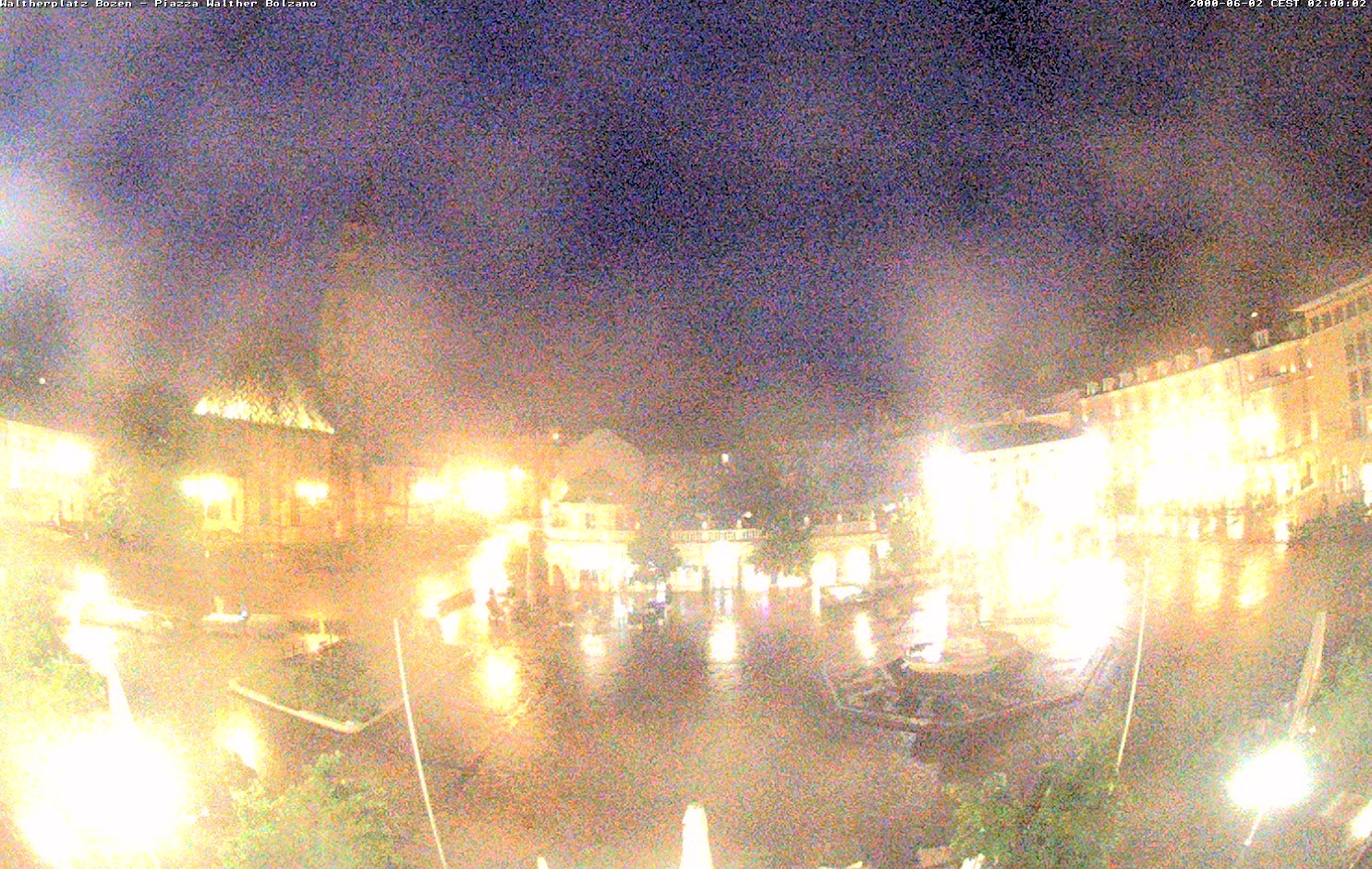 Archived image Bozen: Waltherplatz Webcam