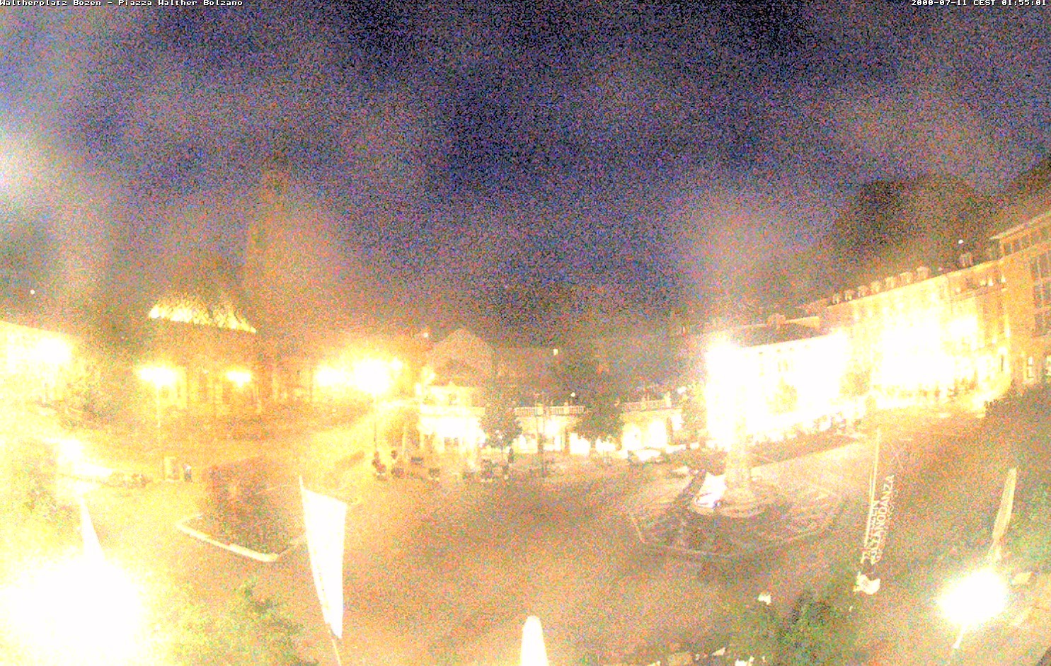Archived image Bozen: Waltherplatz Webcam