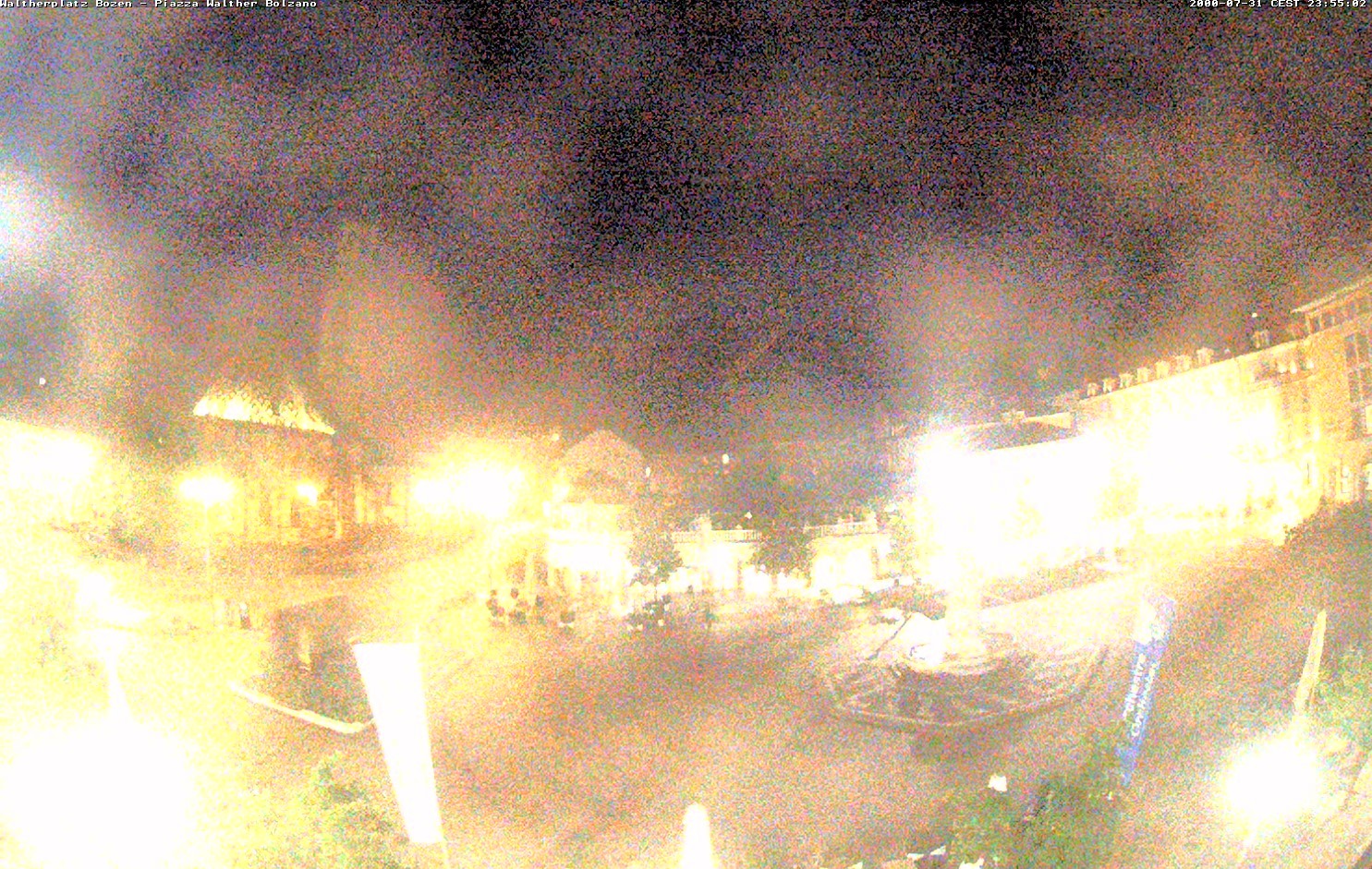 Archived image Bozen: Waltherplatz Webcam