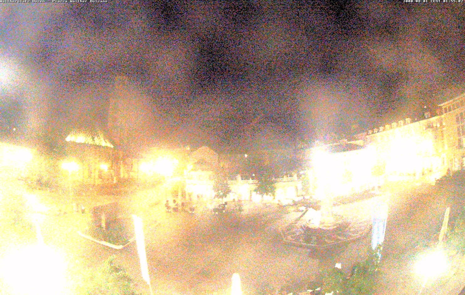 Archived image Bozen: Waltherplatz Webcam